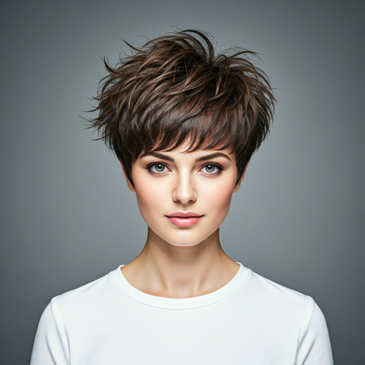 Kurzhaarstyling für Damen